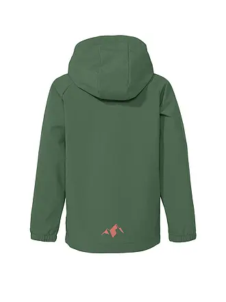 VAUDE | Chaqueta softshell infantil Kinich | dunkelgrün